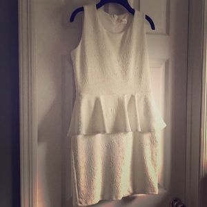 Adorable Peplum Dress